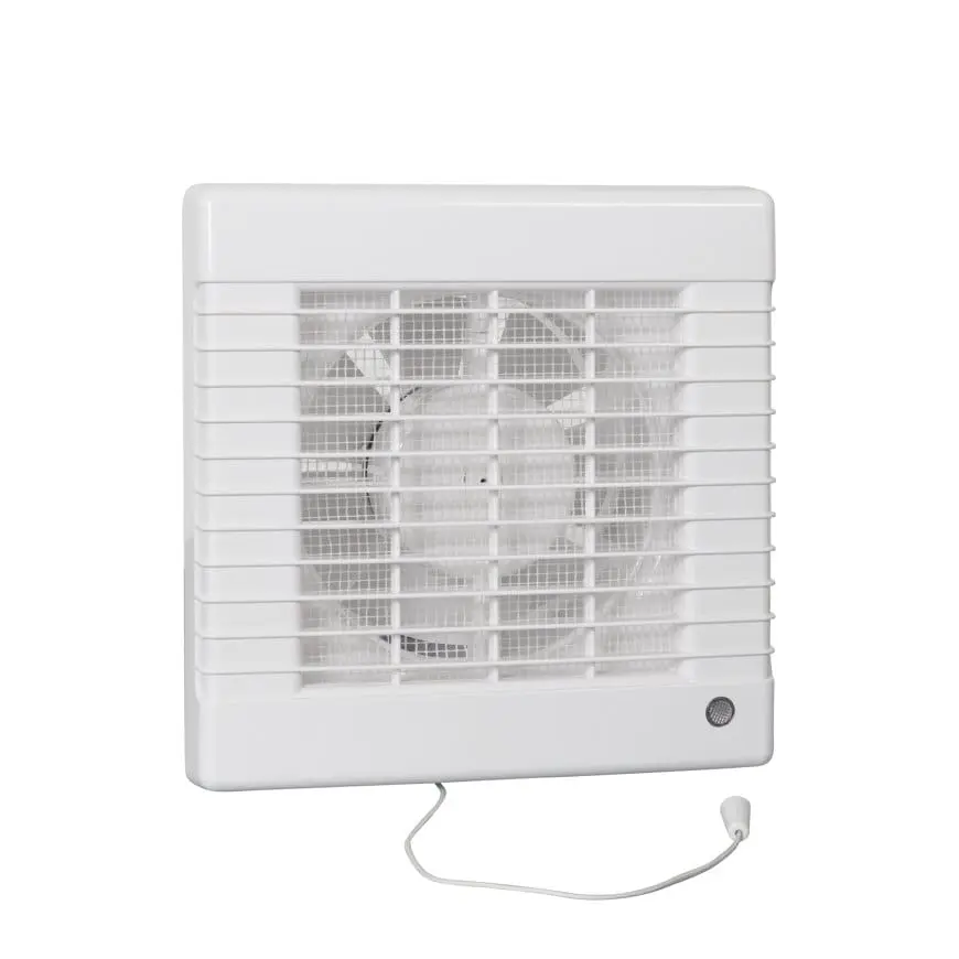 Badkamerventilator afzuiging