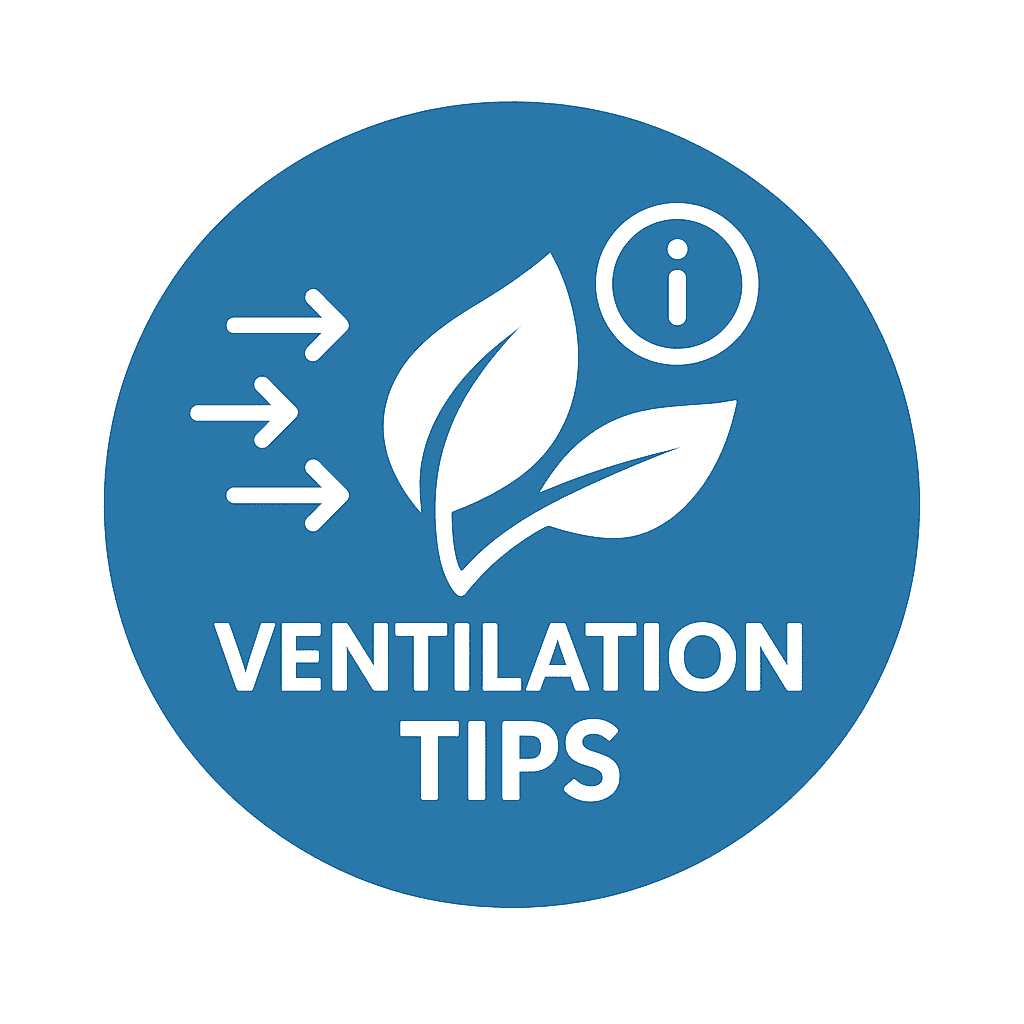 Ventilatie Tips Icoon