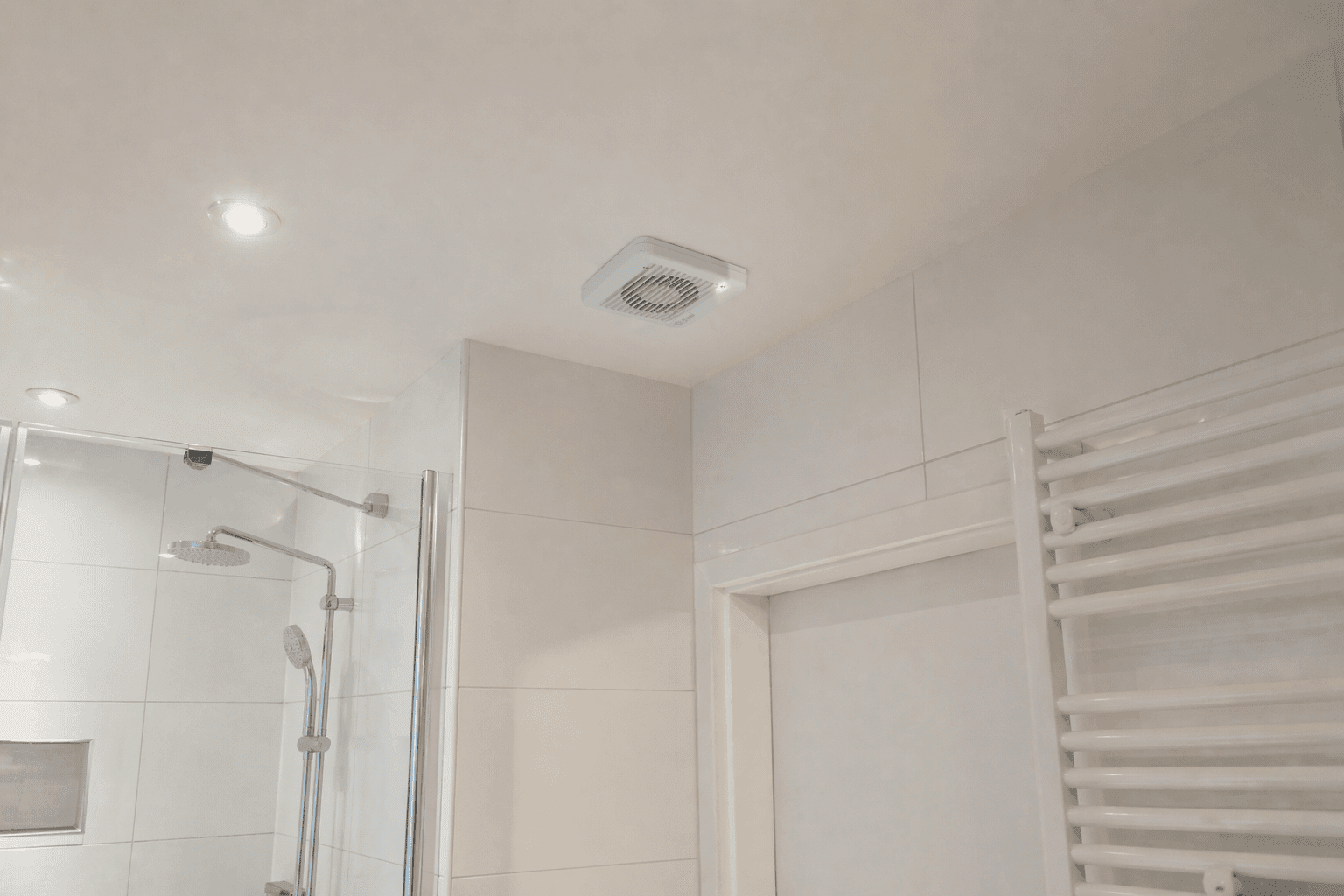 Badkamerventilator niet nodig bij mechanische ventilatie
