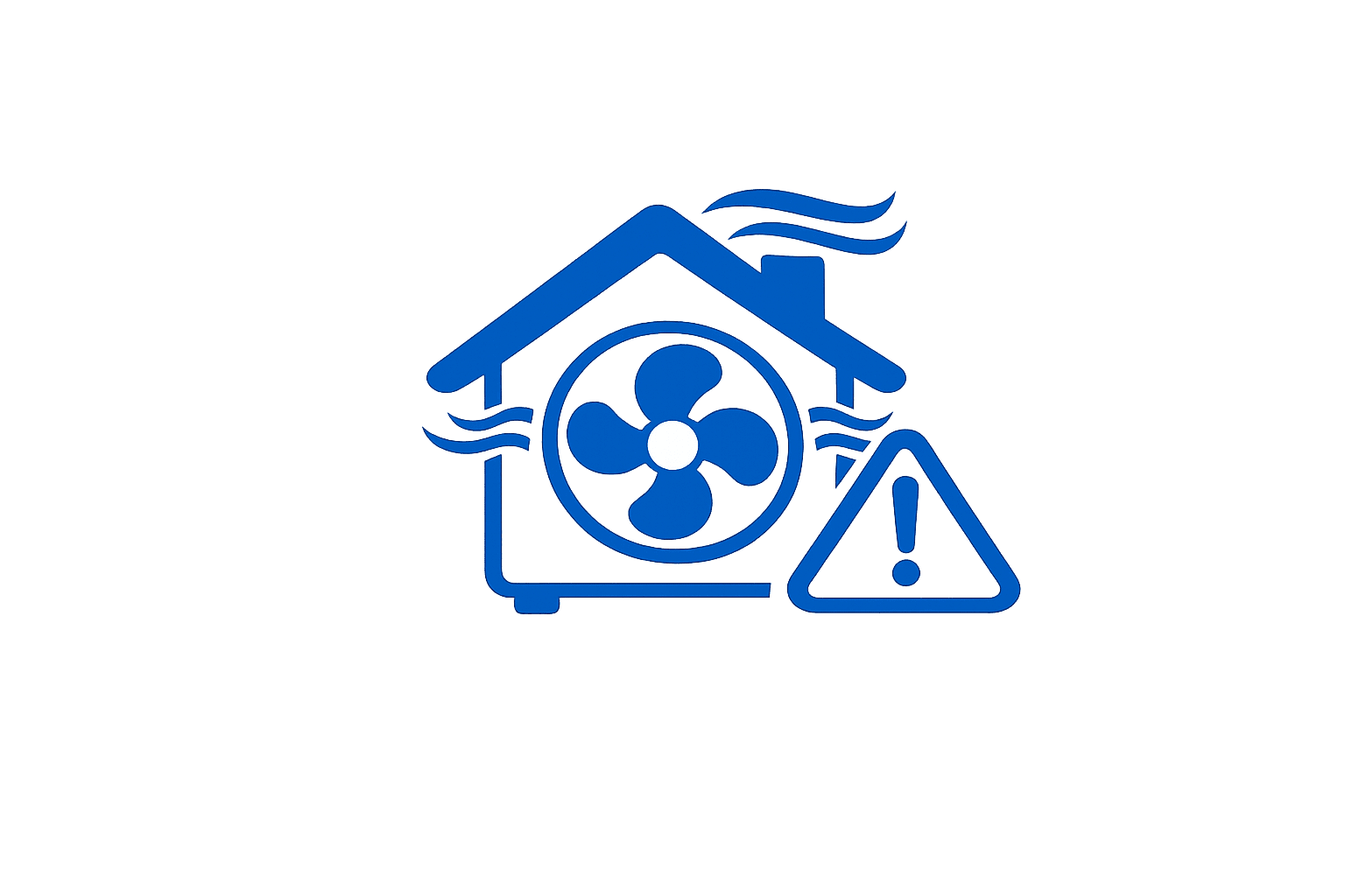 Ventilatiestoring meldingsicoon
