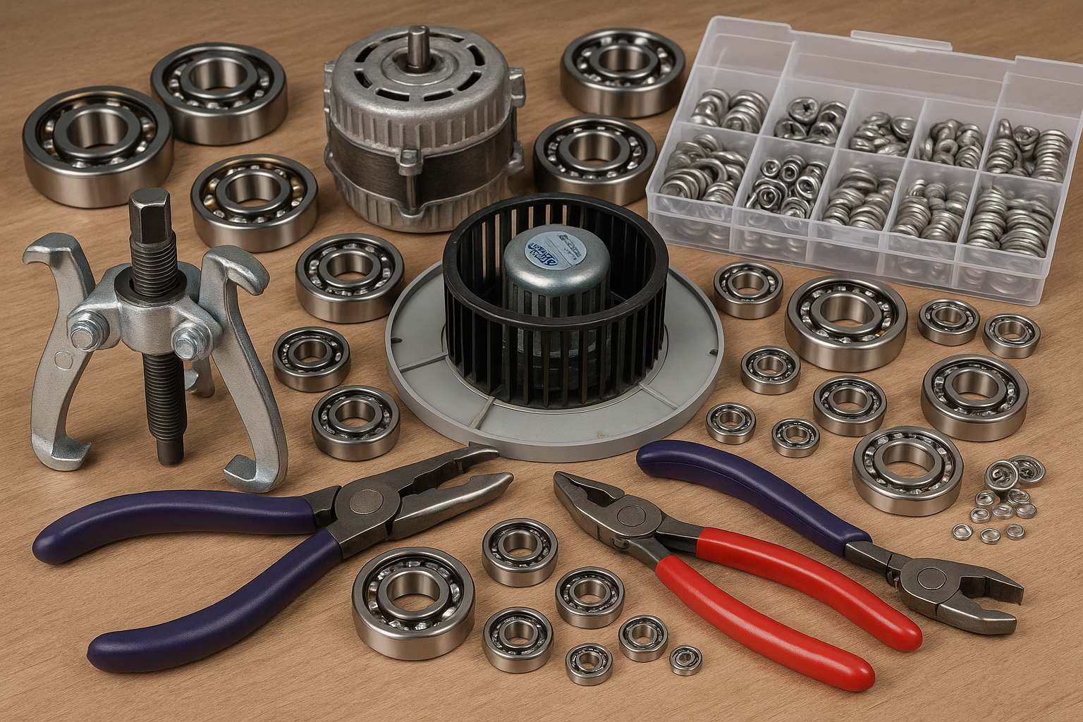 Revisie ventilatiemotor