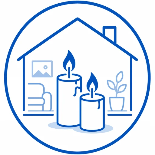 Icoontje kaarsen Ventilatie Utrecht