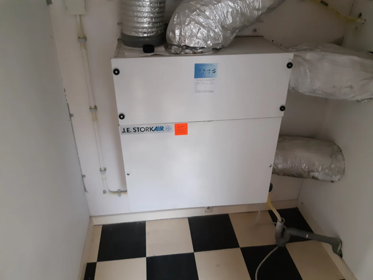 Duurzame en vakkundige vervanging van een WTW-unit