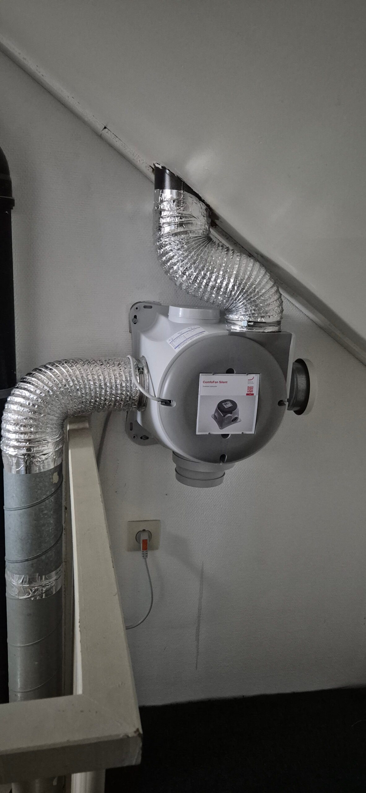 Werkzaamheden mechanische ventilatie reiniging