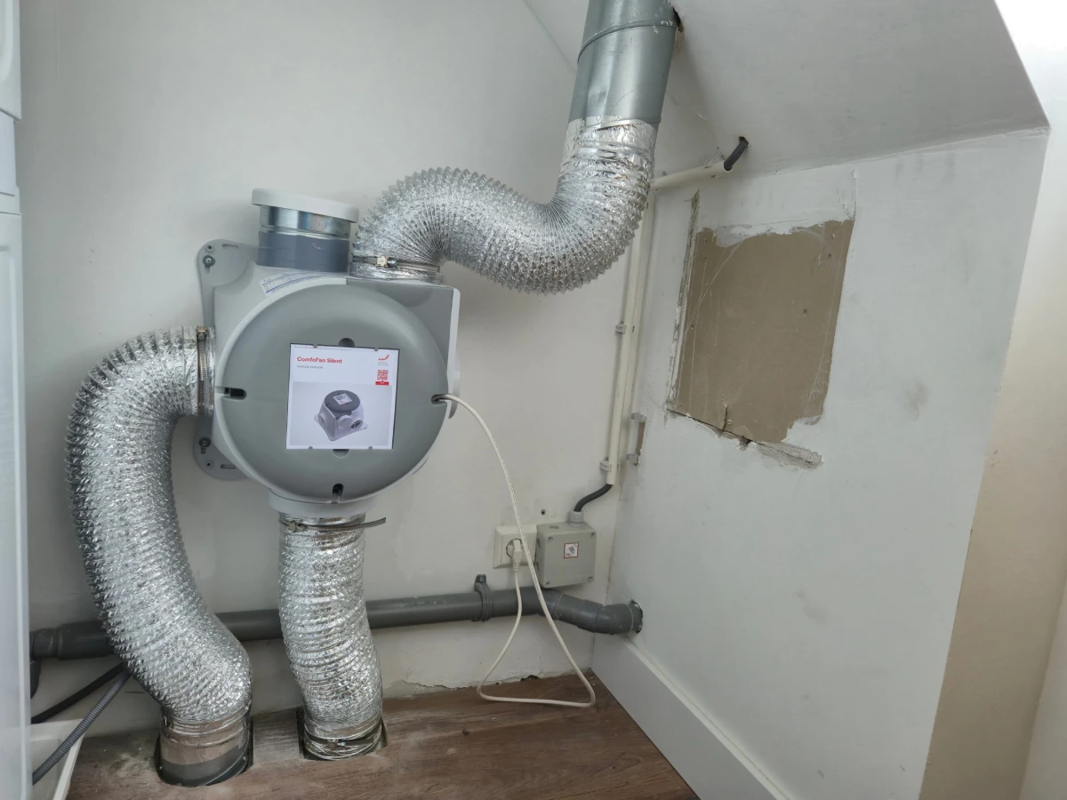 Onze Reinigingsmethode voor Groot Onderhoud aan uw mechanische ventilatie Ventilatie Utrecht